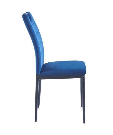 Krzesło Velvet K13-FX Niebieski