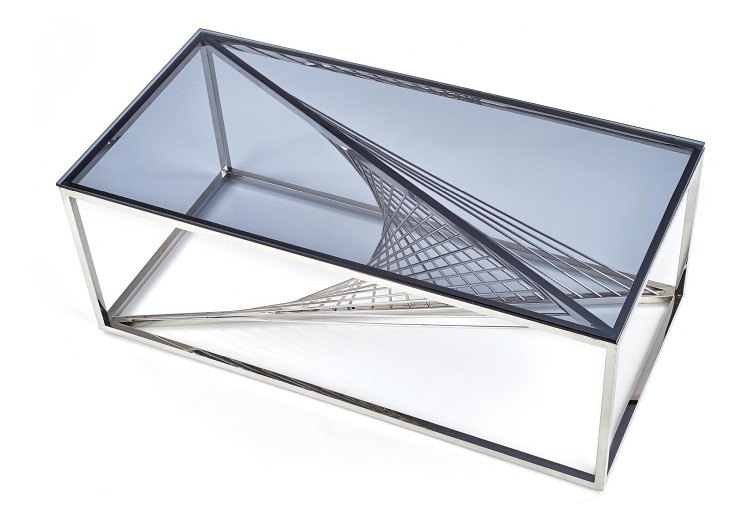 Ława INFINITY Srebrny/Dymiony