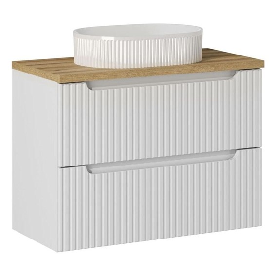 Zestaw Meblowy NOVA 80cm Biały/Dąb