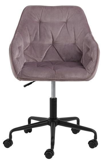 Fotel Biurowy BROOKE VIC Różowy