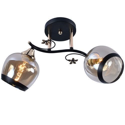 Żyrandol ORANO 2 Czarny/Złoty