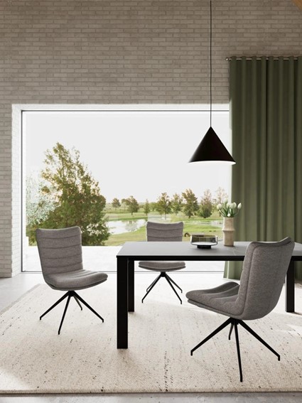 Krzesło GRAFTON Szary