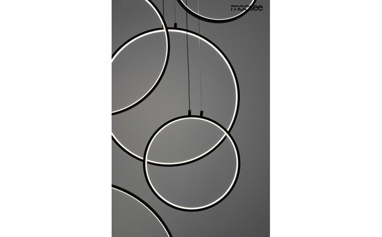 Lampa Wisząca CIRCULO SIX Czarny