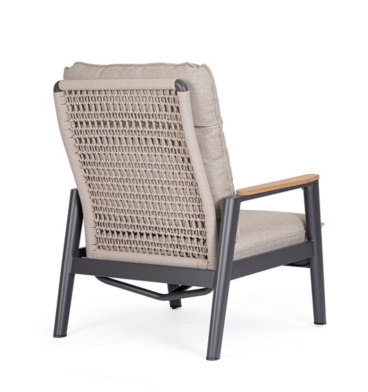 Fotel Ogrodowy MIGUEL Beżowy