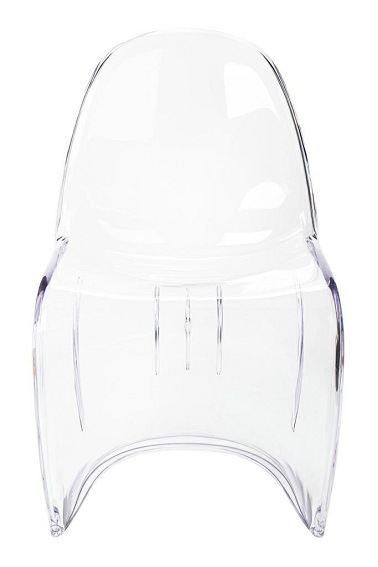 Krzesło Hover PC 58x49x84 Transparentny