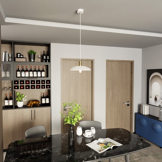 Lampa Wisząca SPIRIT 1 Biały