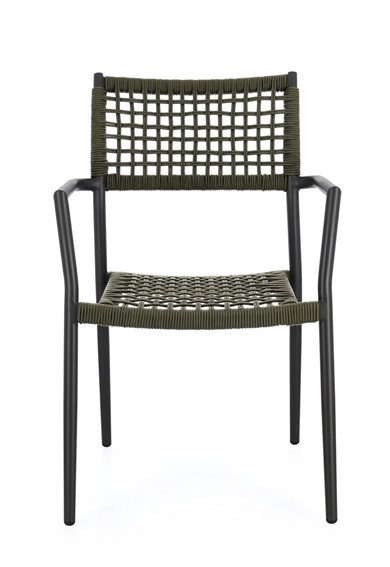 Krzesło Ogrodowe CALETA Czarny