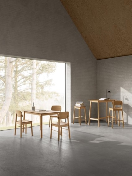 Stół BARLOW 120x80cm Dąb Naturalny