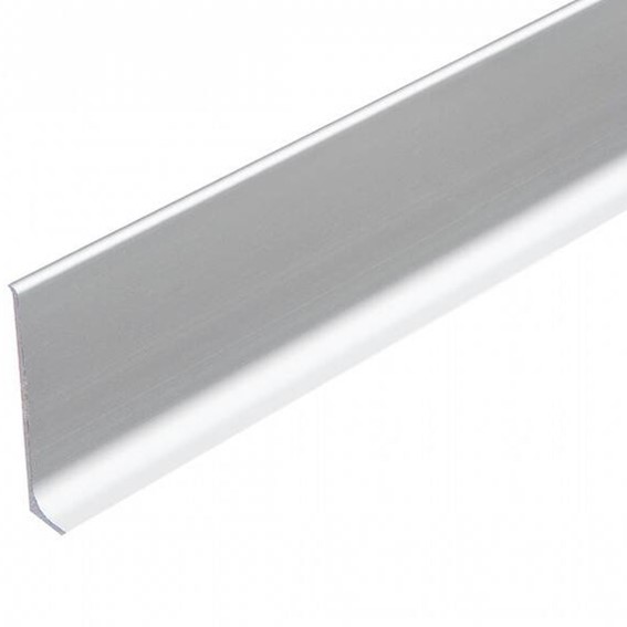 Listwa Przypodłogowa LP59 Anodowana 250 cm Srebrny