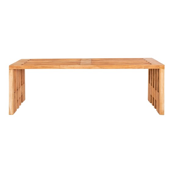 Ławka Drewniana BENIDORM 140cm Naturalny