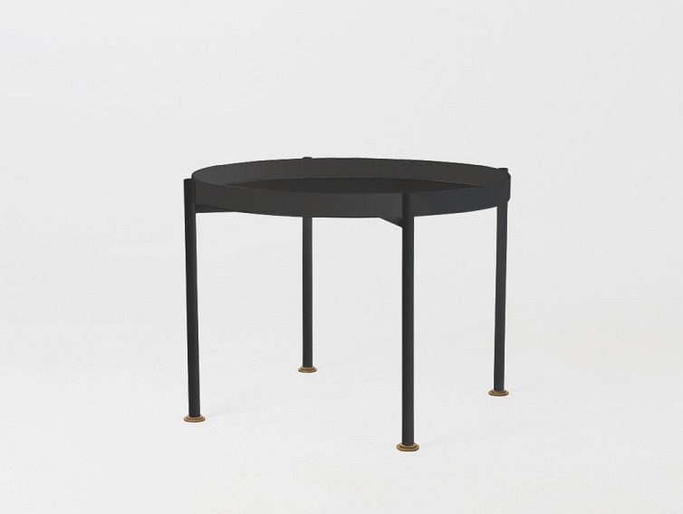 Stół Kawowy Hanna Metal 1-F 60x45 Czarny