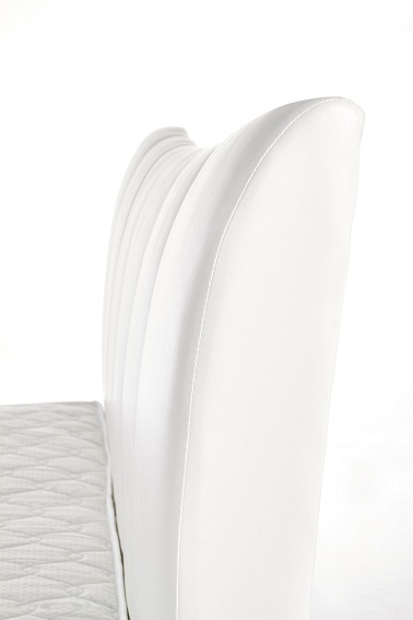 Łóżko tapicerowane SANDY biały