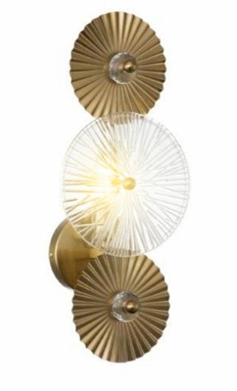 Lampa Ścienna AIDAN Złoty