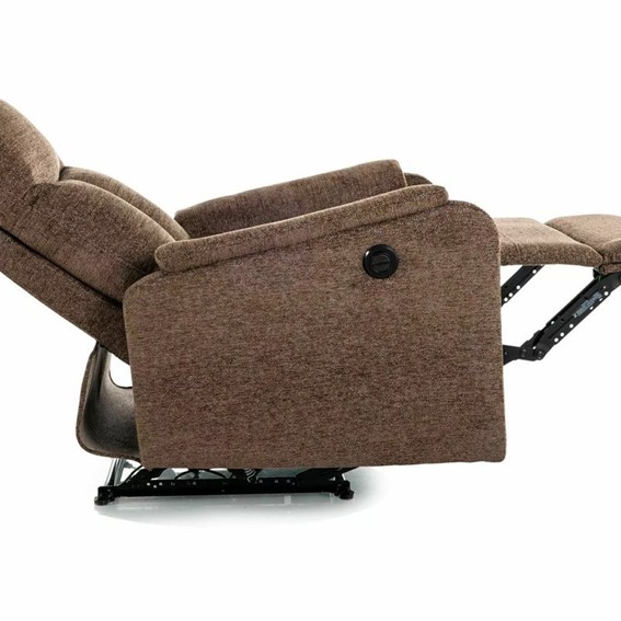 Fotel Rozkładany ATLAS RAVEN Cappuccino