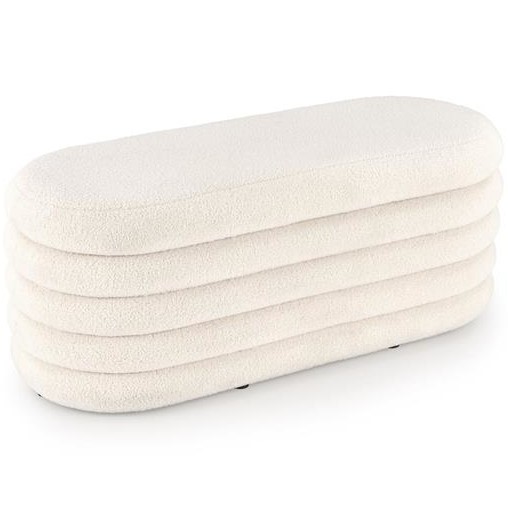 Ławka z Funkcją Pojemnika BLISS Kremowy