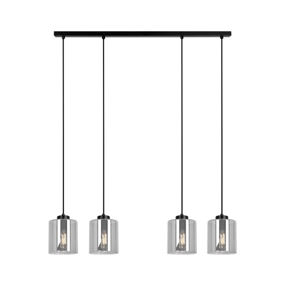 Lampa Wisząca MIRI K-5576 Czarny/Grafitowy