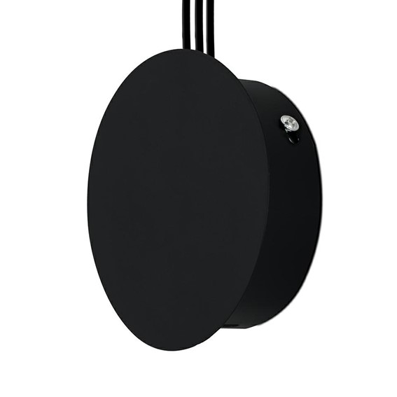 Lampa Ścienna FLUSSO WALL 3 Czarny