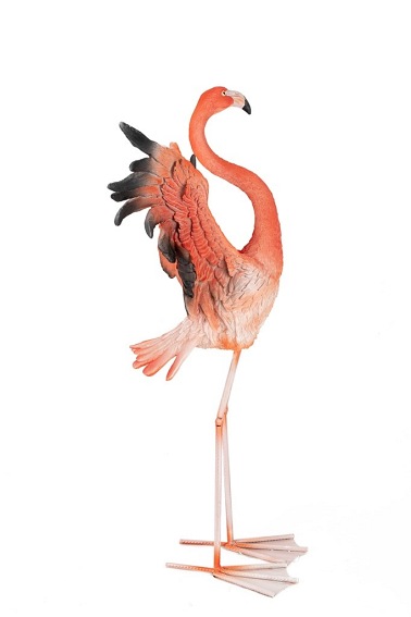 Dekoracja Stojąca Flamingo Road Fly 28x49x66 Różowy
