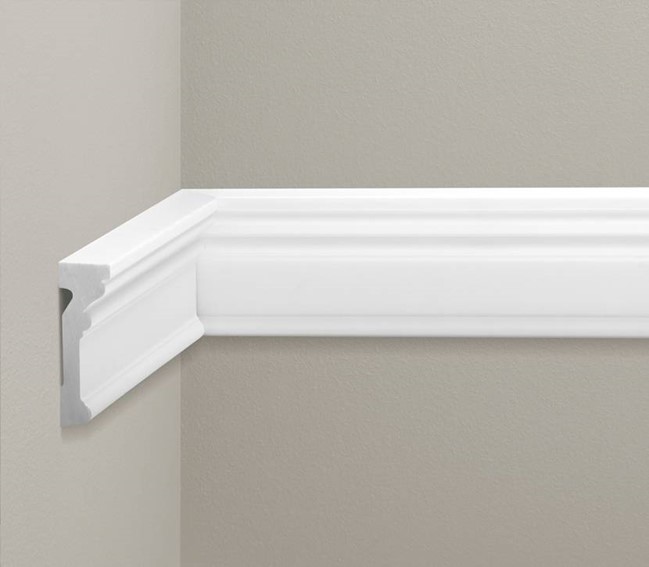 Listwa Naścienna Gładka LNG-01 240 cm Biały