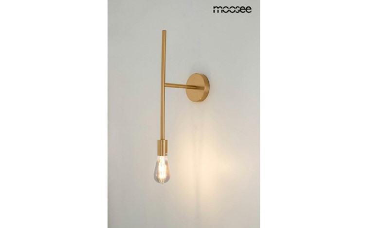 Lampa Ścienna RIVA Złoty