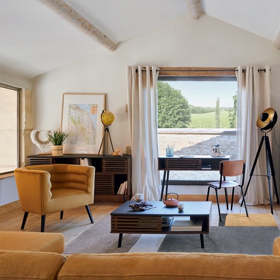 Krzesło KIEL Brązowy