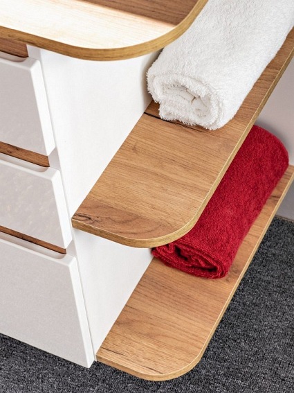 Szafka pod umywalkę Platinum 820 Biała