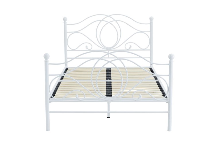 Łóżko Metalowe LM3-FX 160x200 Biały