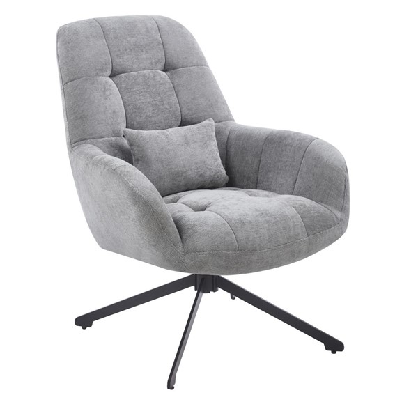 Fotel HOLMS FR12-FX Szary