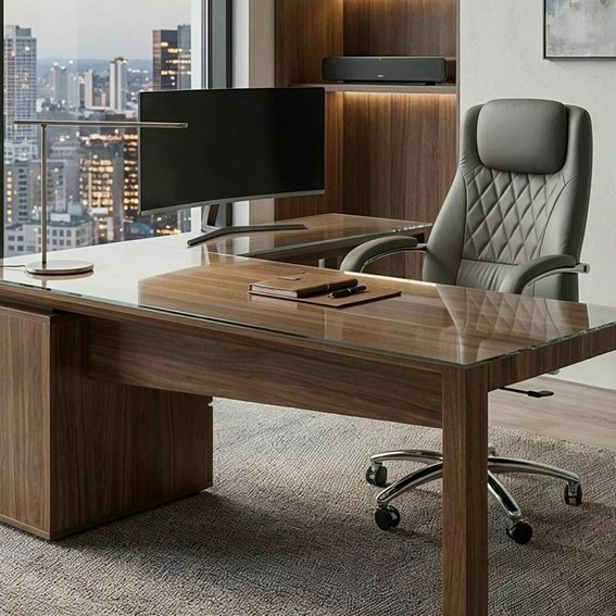 Fotel Obrotowy Q-07 Szary