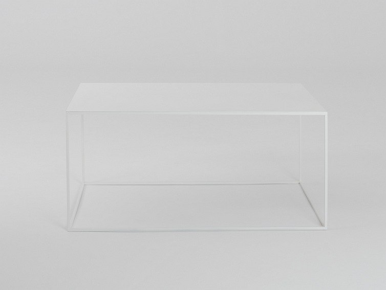 Stół Kawowy Tensio Metal 100x60 Biały