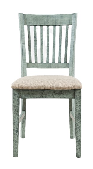 Krzesło AVOLA Turkus/Mięta