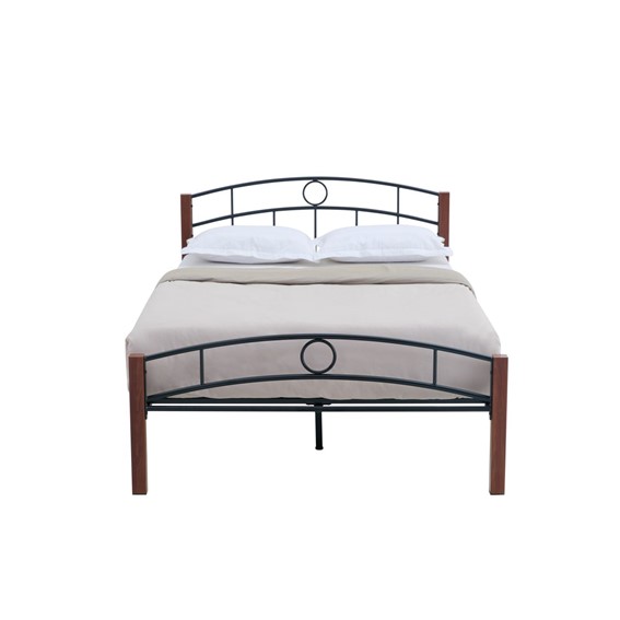 Łóżko Metalowe LM1-FX 120x200 Czarny