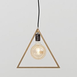 Lampa Wisząca TRIAM Złoty