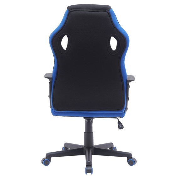 Fotel Obrotowy DAKAR Czarny/Niebieski