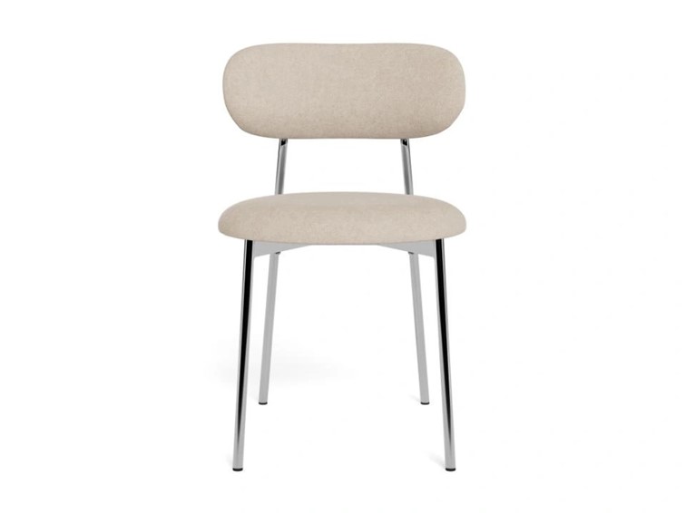 Krzesło LYRIC Beżowy/Chrom