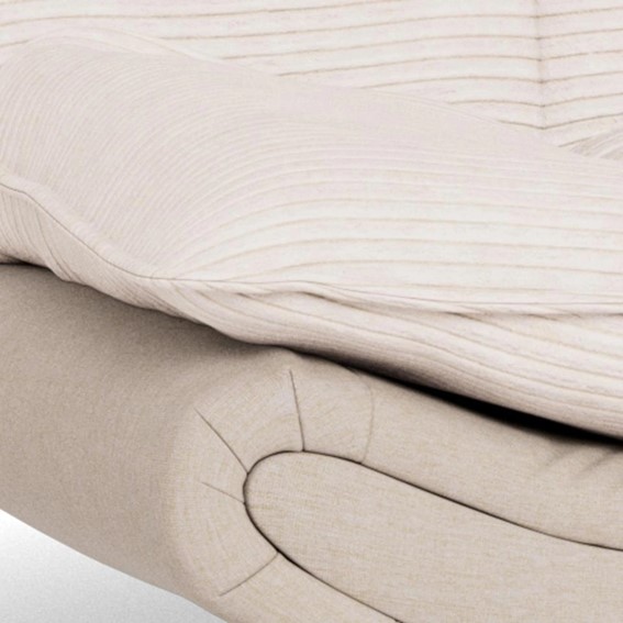 Sofa Rozkładana FAITH Beżowy