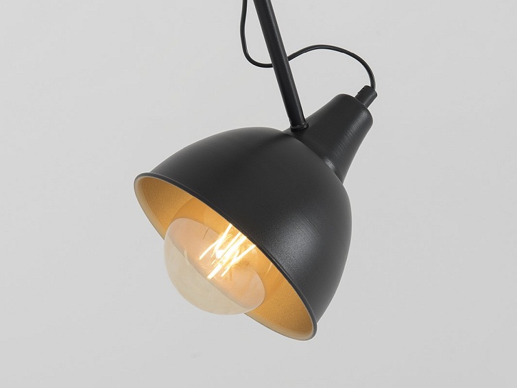 Lampa Wisząca Coben Wide 17x65x100 Czarny