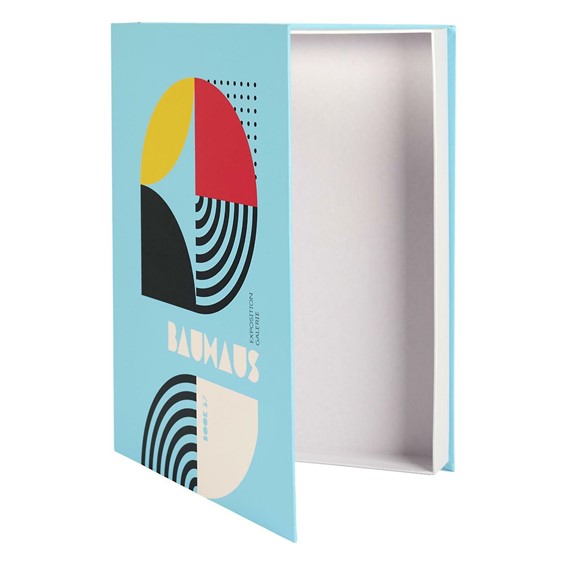 Pudełko Książka BAUHAUS Niebieski