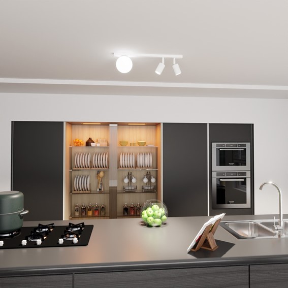 Lampa Sufitowa BASTER 3 Biały