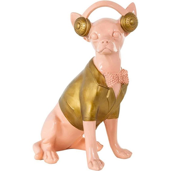 Dekoracja DOG CHIHUAHUA  Różowy