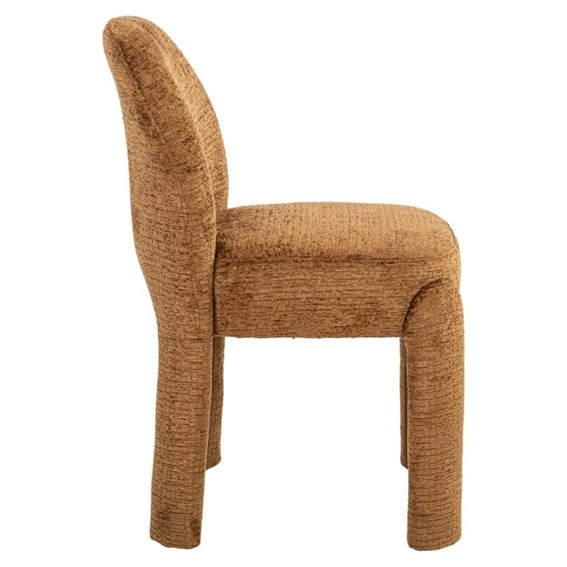 Zestaw Dwóch Krzeseł BRANDI Brązowy