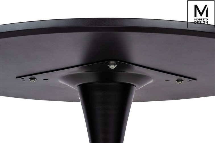 Stół Okrągły TULIP fi80 Czarny