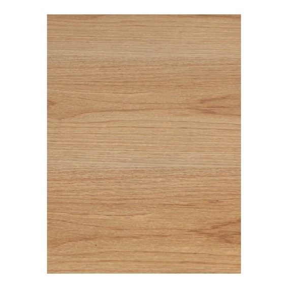 Stół  SIMPLET SKINNY Fi80cm Dąb/Biały