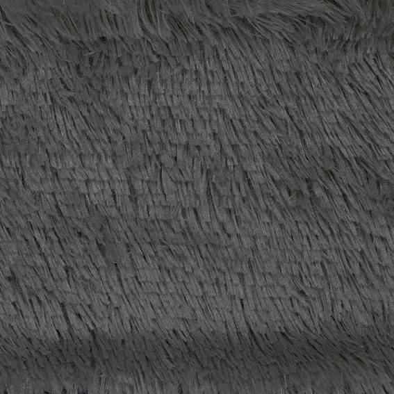 Tkanina FLUFFY 13 Grafitowy (1 mb)
