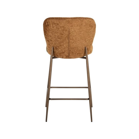 Krzesło Barowe ODARBY Pomarańczowy