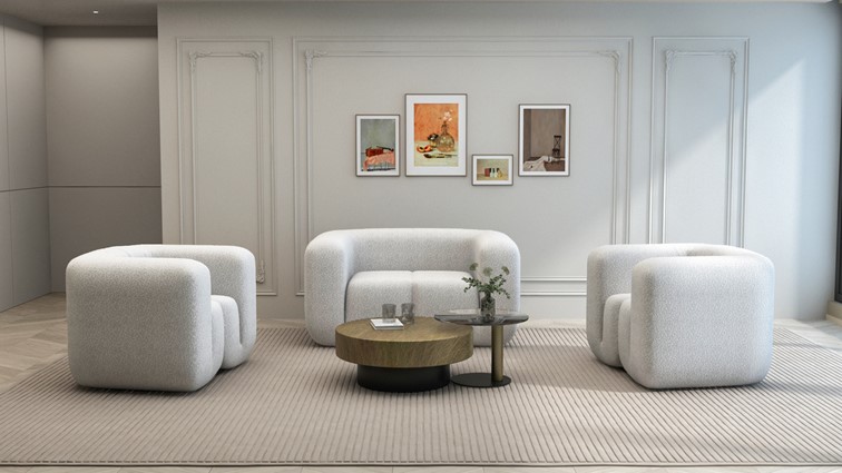 Sofa NUA N88-150-1 Jasnoszary