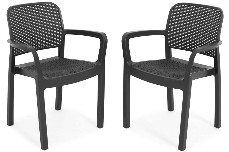 Zestaw Ogrodowy Samanna 6-Osobowy Grafit