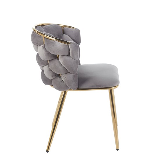 Krzesło Velvet K47-FX (G) Szary