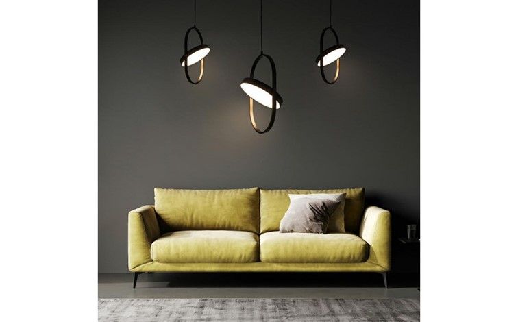 Lampa Wisząca SPINNER 19 Czarny