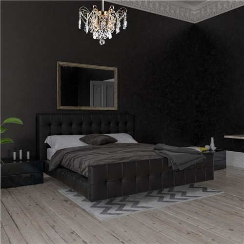 Żyrandol VALENCJA 4 ZLO Złoty/Transparentny